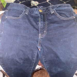 American Eagle Outfitters Dark Blue Skinny Jeans